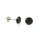 Ohrstecker schwarz 8mm