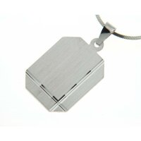 Kettenanhänger Gravurplatte