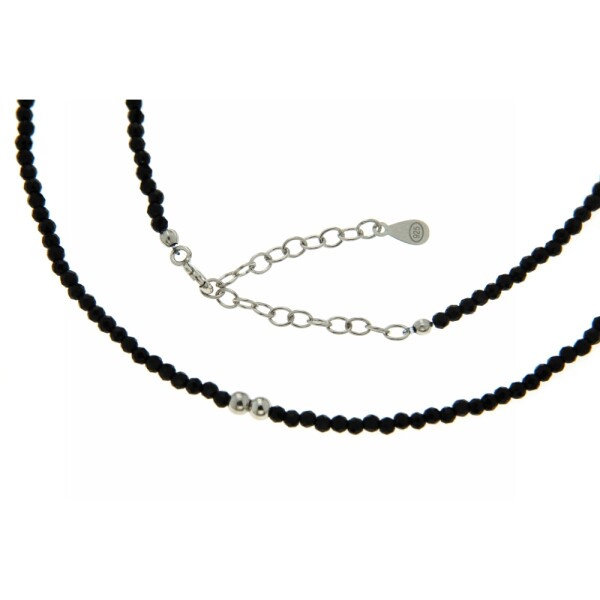 Collier Spinell schwarz