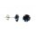 Ohrstecker blau 8mm